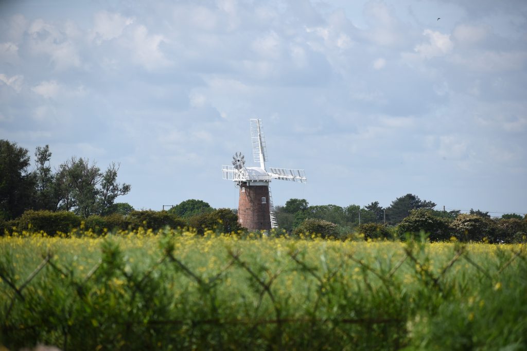 Windmill in Norfolk Broads